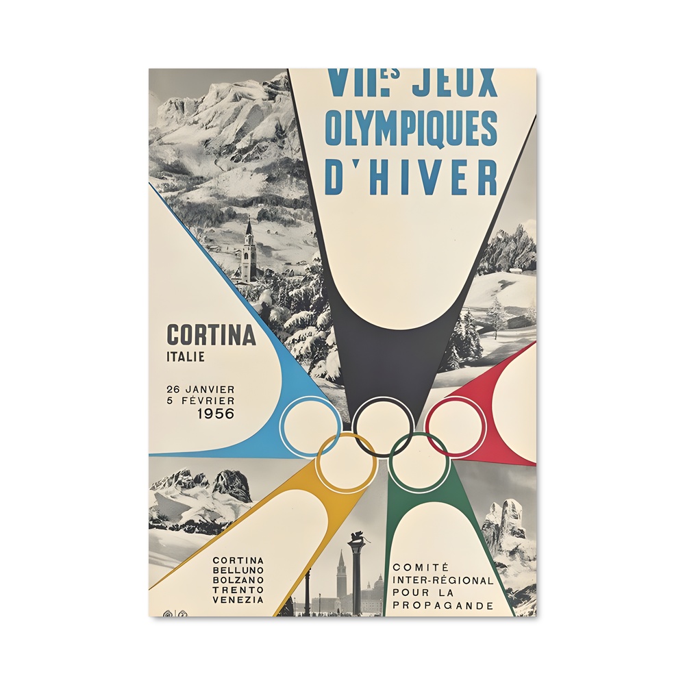 Poster Winter olympics